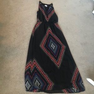 Patterned Maxi Dress
